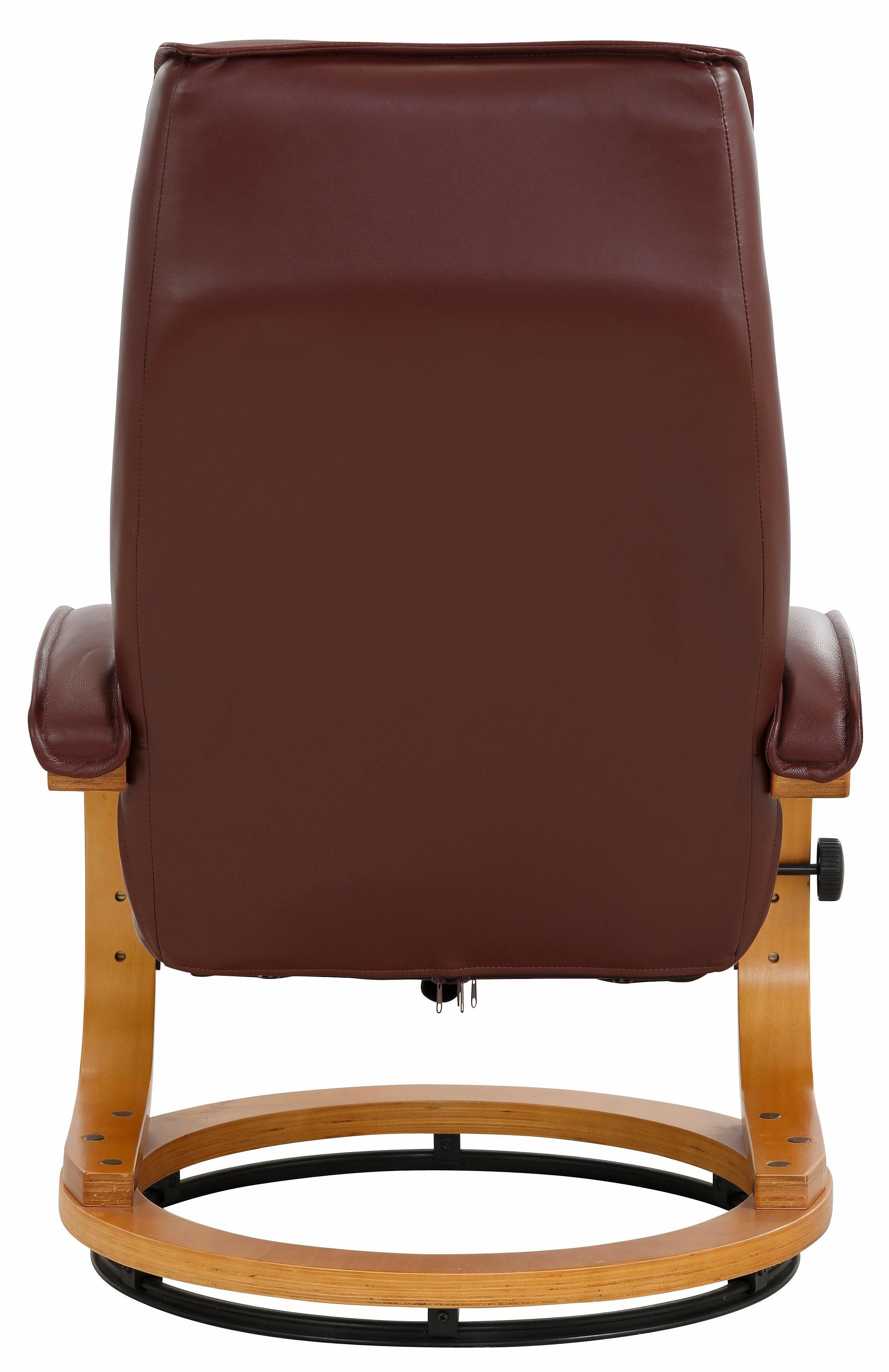 Home affaire Relaxsessel Paris (Set, 2-St., bestehend aus Sessel und Hocker), mit passendem Hocker