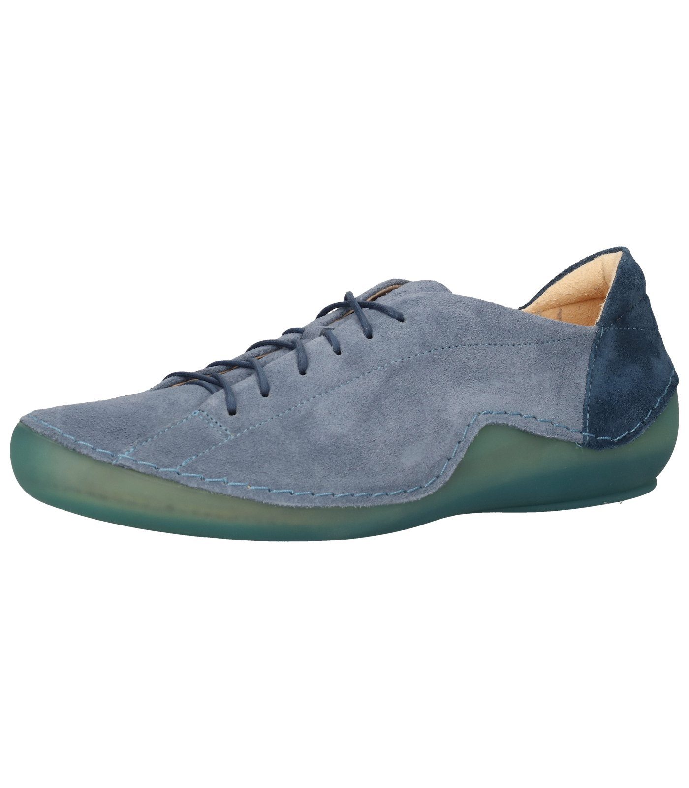 Think! Halbschuhe Veloursleder Schnürschuh