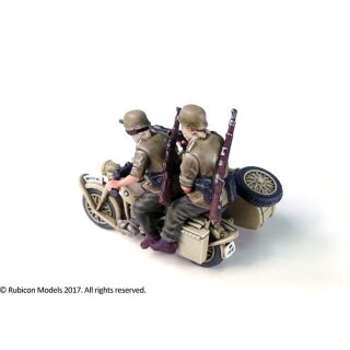 German Motorcycle R75 with Sidecar DAK
