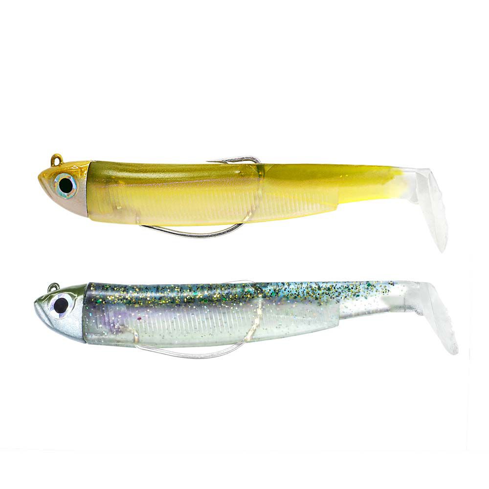 Isca artificial dupla Fiiish (2 iscas pré-montadas) Black Minnow 120 Shore 12cm 12g