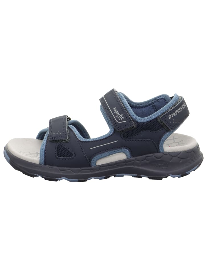superfit Sandale CRISS CROSS in Blau/Hellgrau günstig kaufen 37