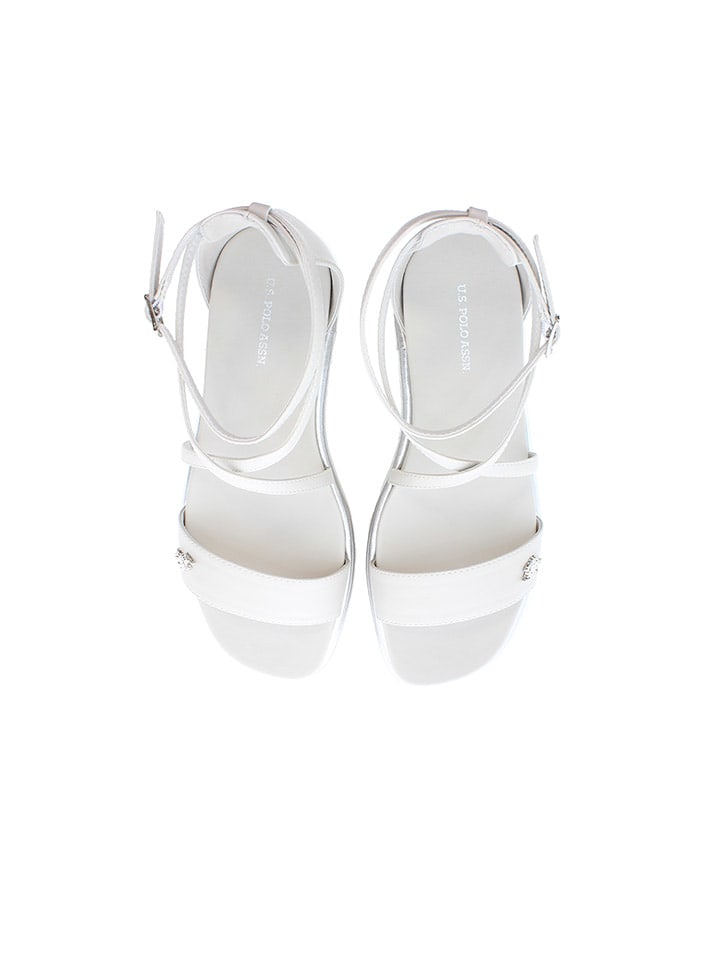 U.S. Polo Assn. Sandalen in Weiß günstig kaufen