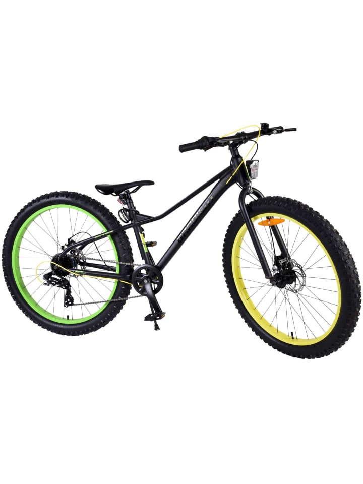 Volare Kinderfahrrad Gradient für Jungen 26 Zoll Kinderrad in Schwarz, 7Gänge 9 Jahre günstig kaufen onesize