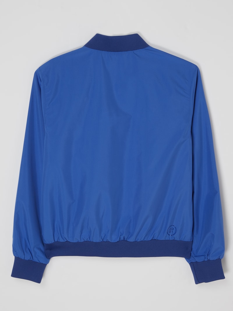 Blouson mit Stehkragen Modell 'Jayce' in royalblau