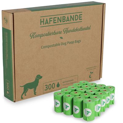 HAFENBANDE Kompostierbare Hundekotbeutel