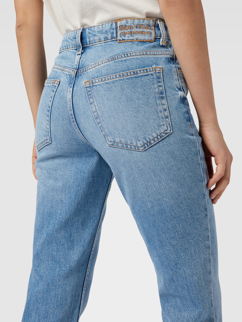 Flared Fit Jeans im 5-Pocket-Design Modell 'KIRUNA' in jeans