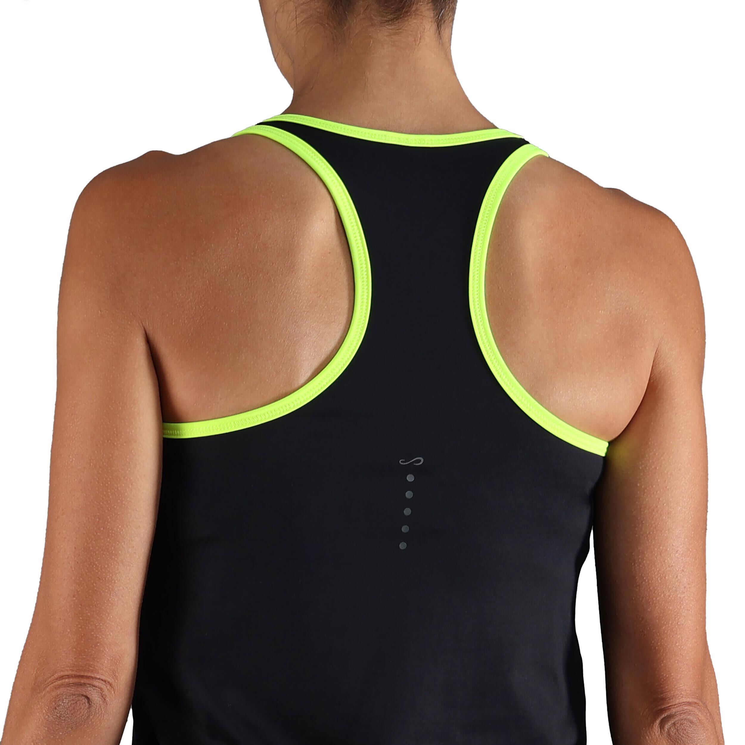 Speed II Tank-Top Damen - Schwarz, Gelb