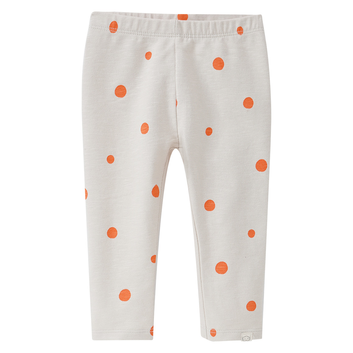 Newborn Leggings mit Punkte-Allover