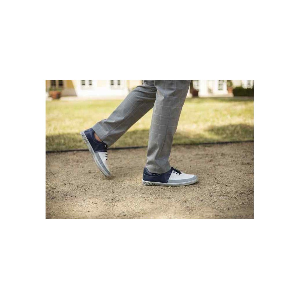 Zaqq Qool Navy Blue Barfußhalbschuhe