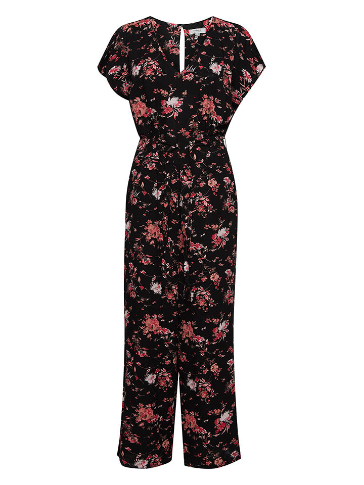 b.young Jumpsuit in Schwarz/ Pink günstig kaufen
