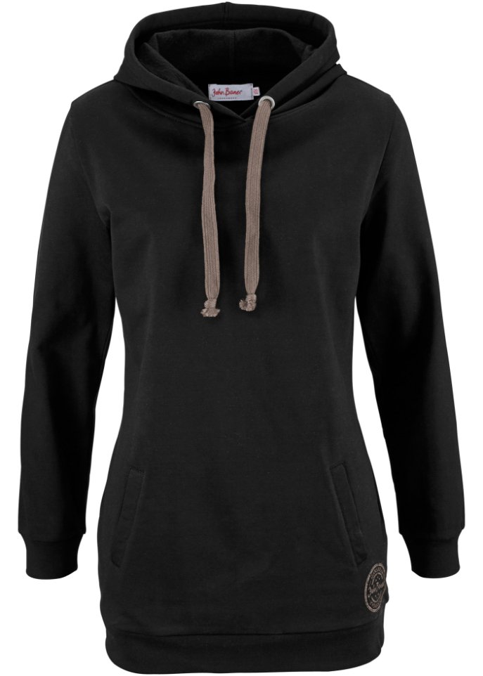 Longkapuzensweatshirt, Langarm