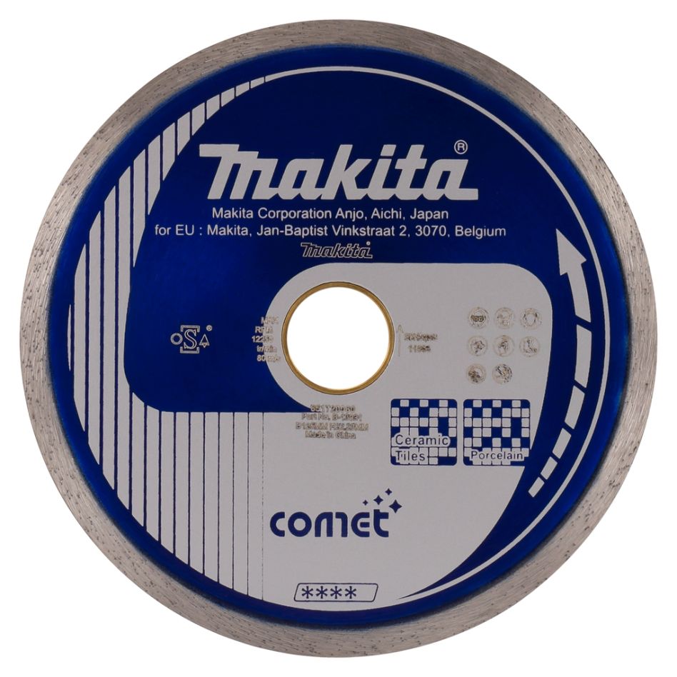 Makita Tilbehør B-13091 Diamantskive 125 x 22,2 mm Massivt bånd