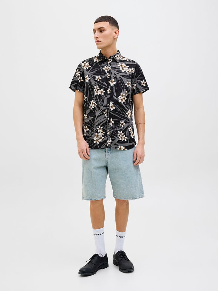 Jack & Jones Hemd - Regular fit - in Schwarz günstig kaufen