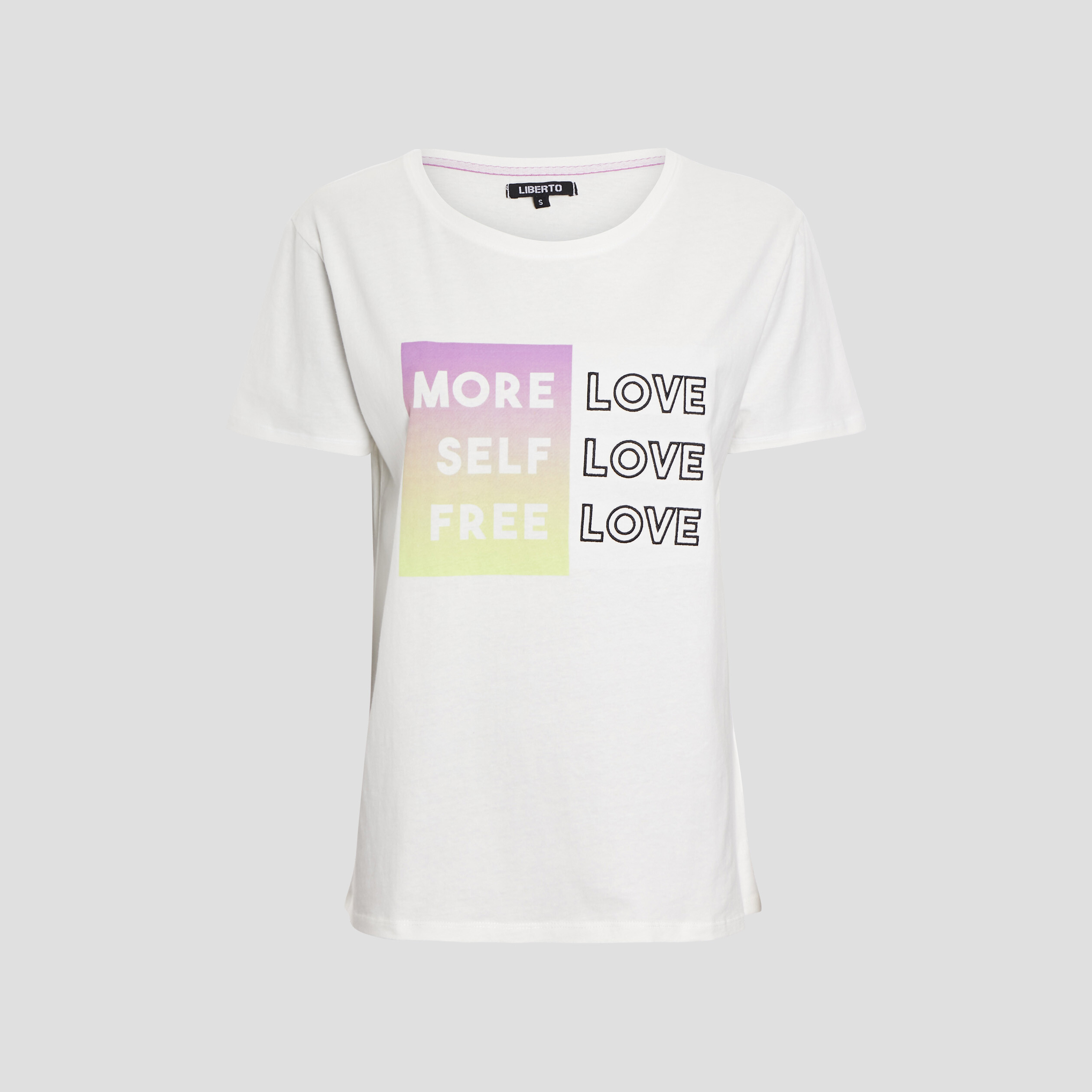 T-shirt Liberto blanc femme | La Halle