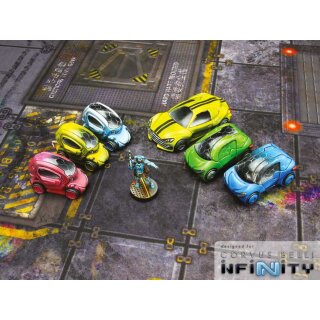 City Cars set (6)
