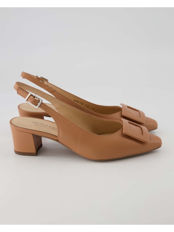 PETER KAISER Slingpumps in Braun günstig kaufen