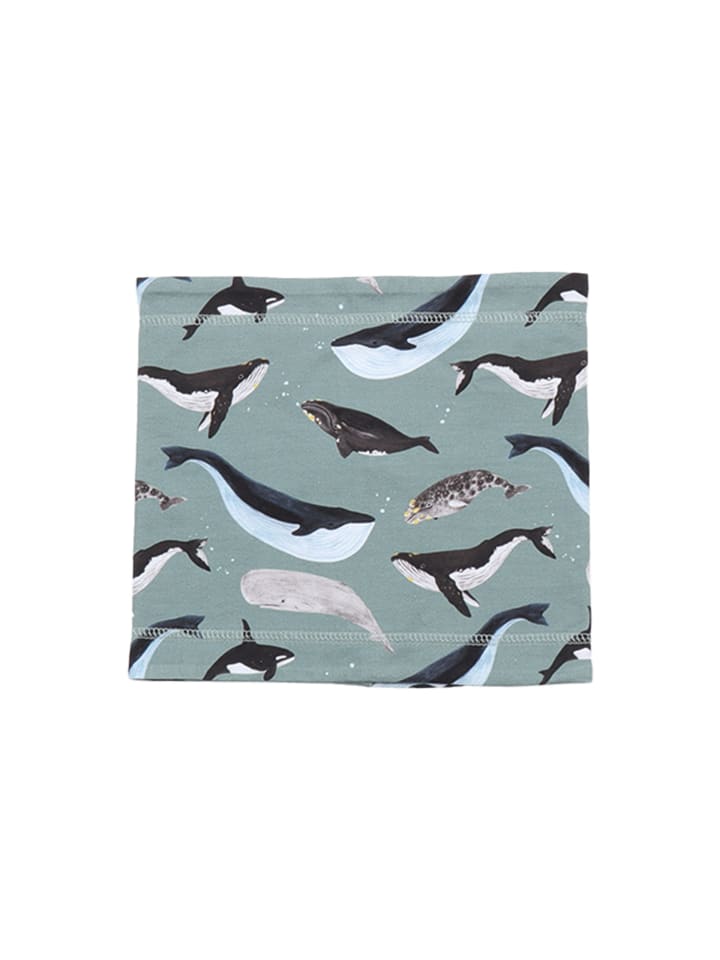 Walkiddy Loop Schal Great Whales in Blau günstig kaufen onesize