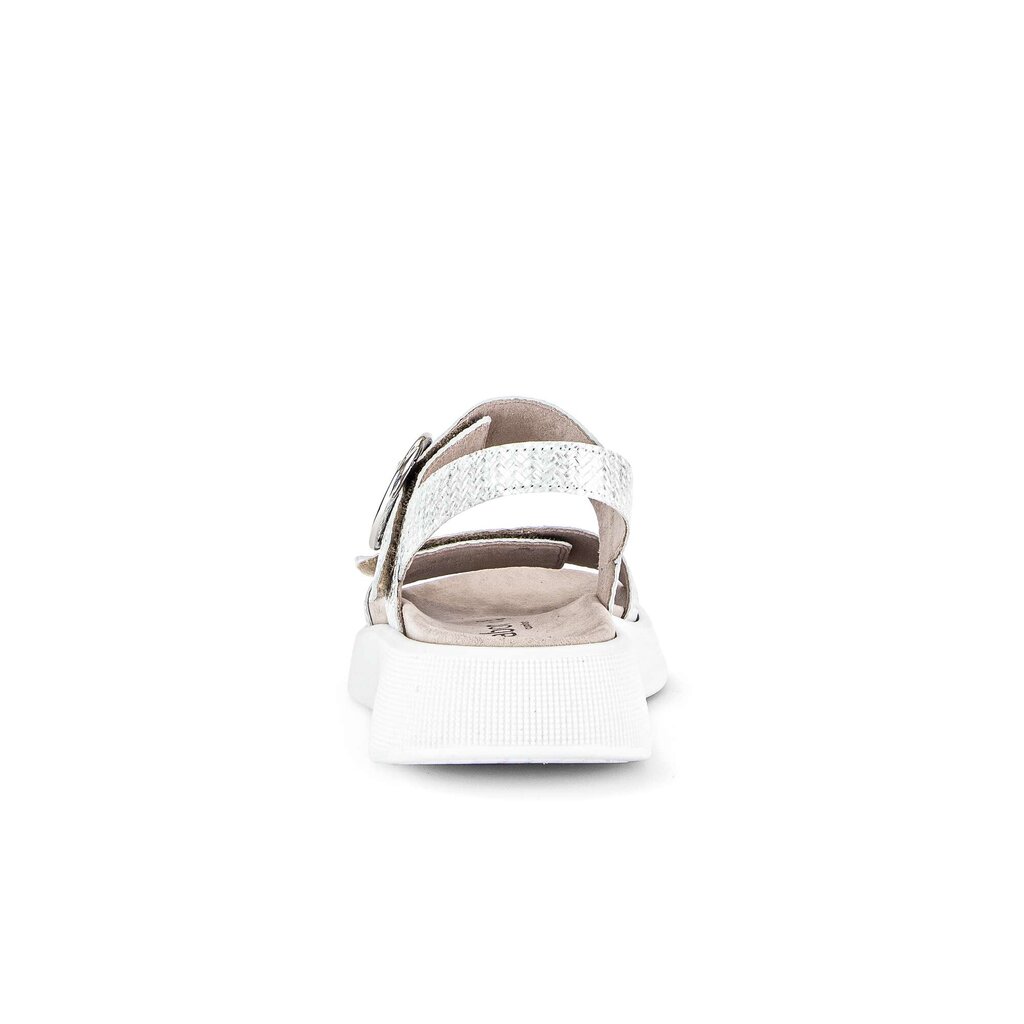 Gabor comfort Plateau Sandale silber