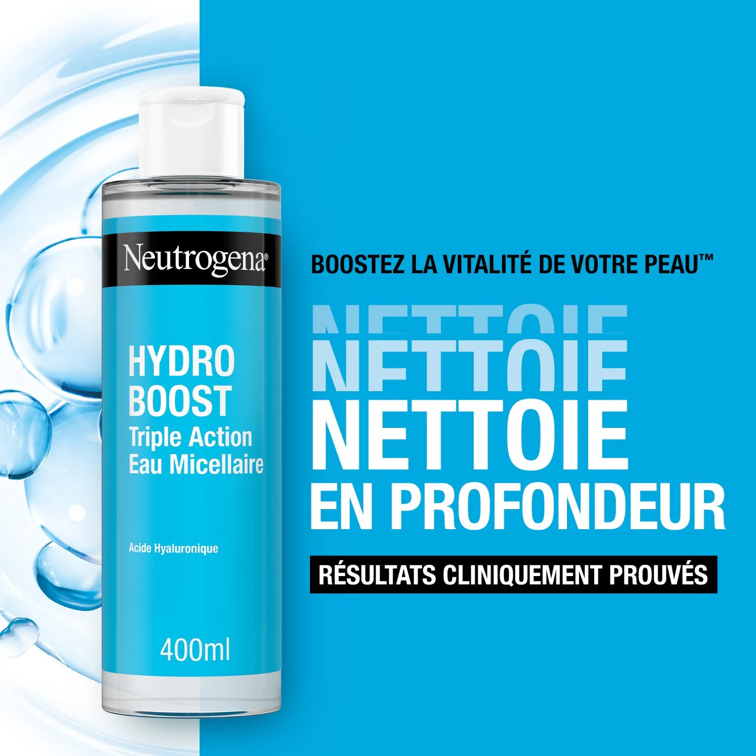 Neutrogena micelarna voda s trojnim delovanjem Hydro Boost