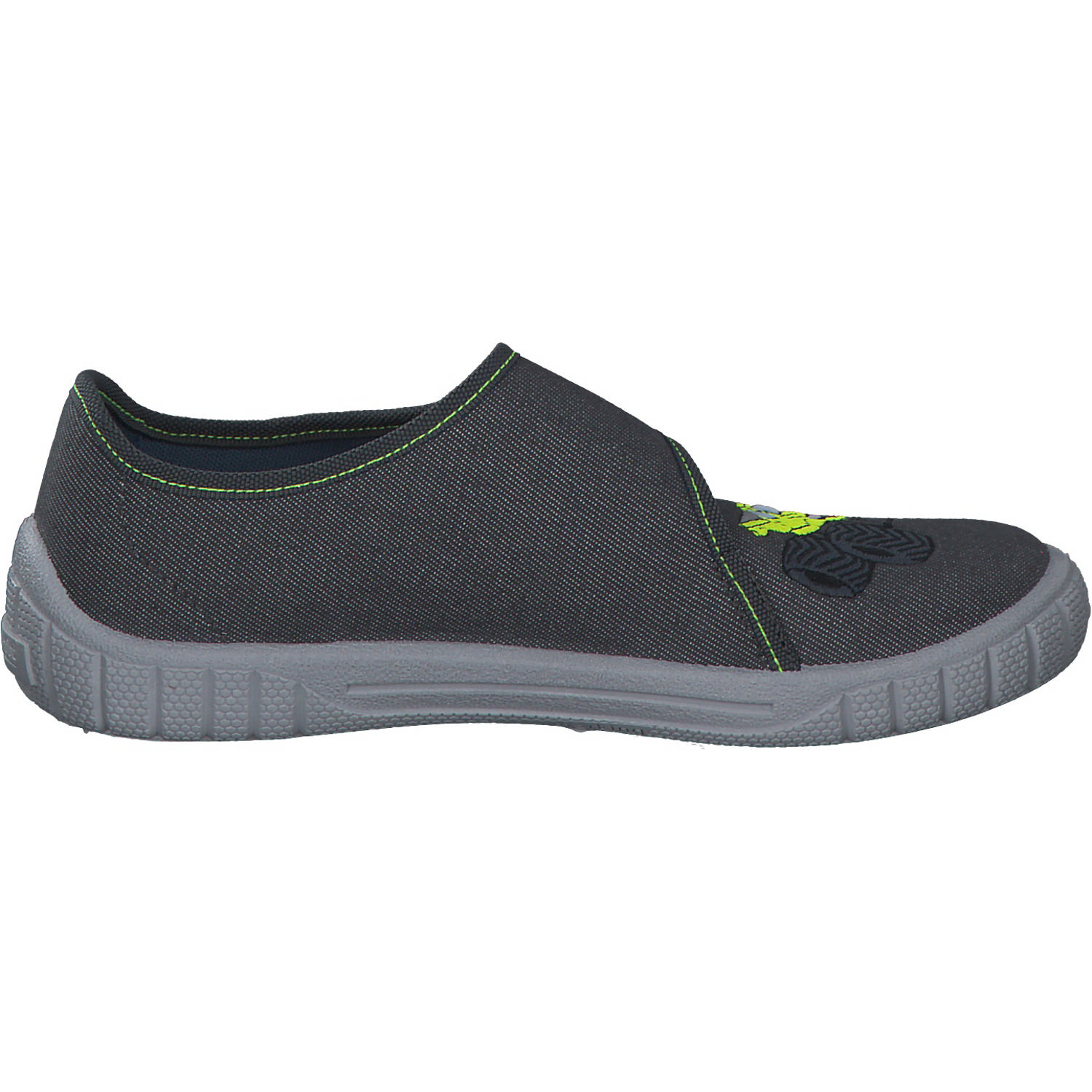 Superfit BILL 00278, Hausschuhe, Kinder, Dunkelgrau