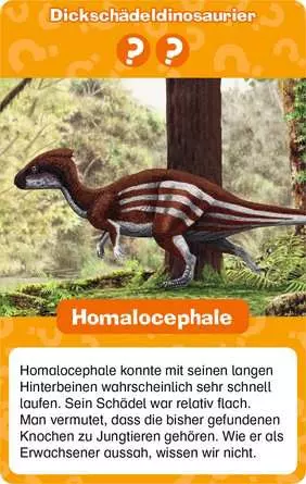 Wieso? Weshalb? Warum? Dinosaurier Quartett - Reisespiel ab 4 Jahren