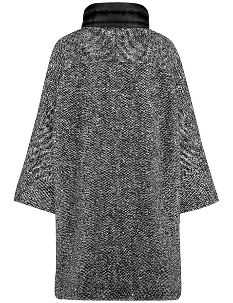Kurzmantel mit Material-Patch