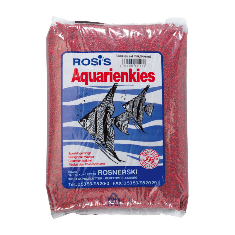 Rosi's Bodengrund Rosi's Farbkies feuerrot 5kg