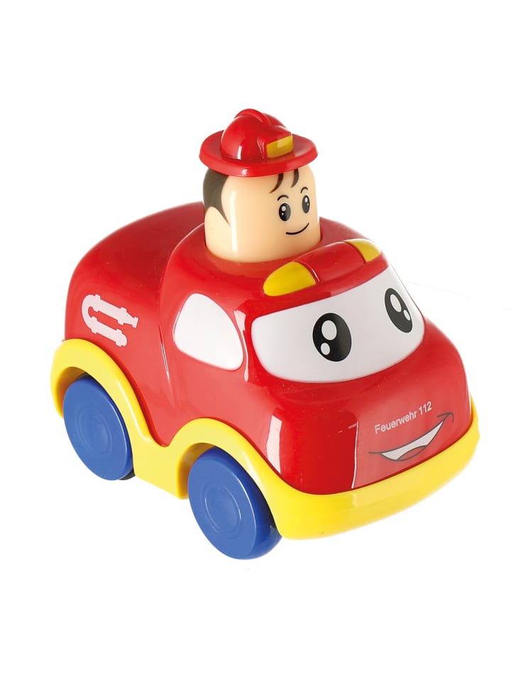 Bieco Spielwaren Drück & Los Flitzer Feuerwehr - ab 12 Monate in Rot günstig kaufen onesize