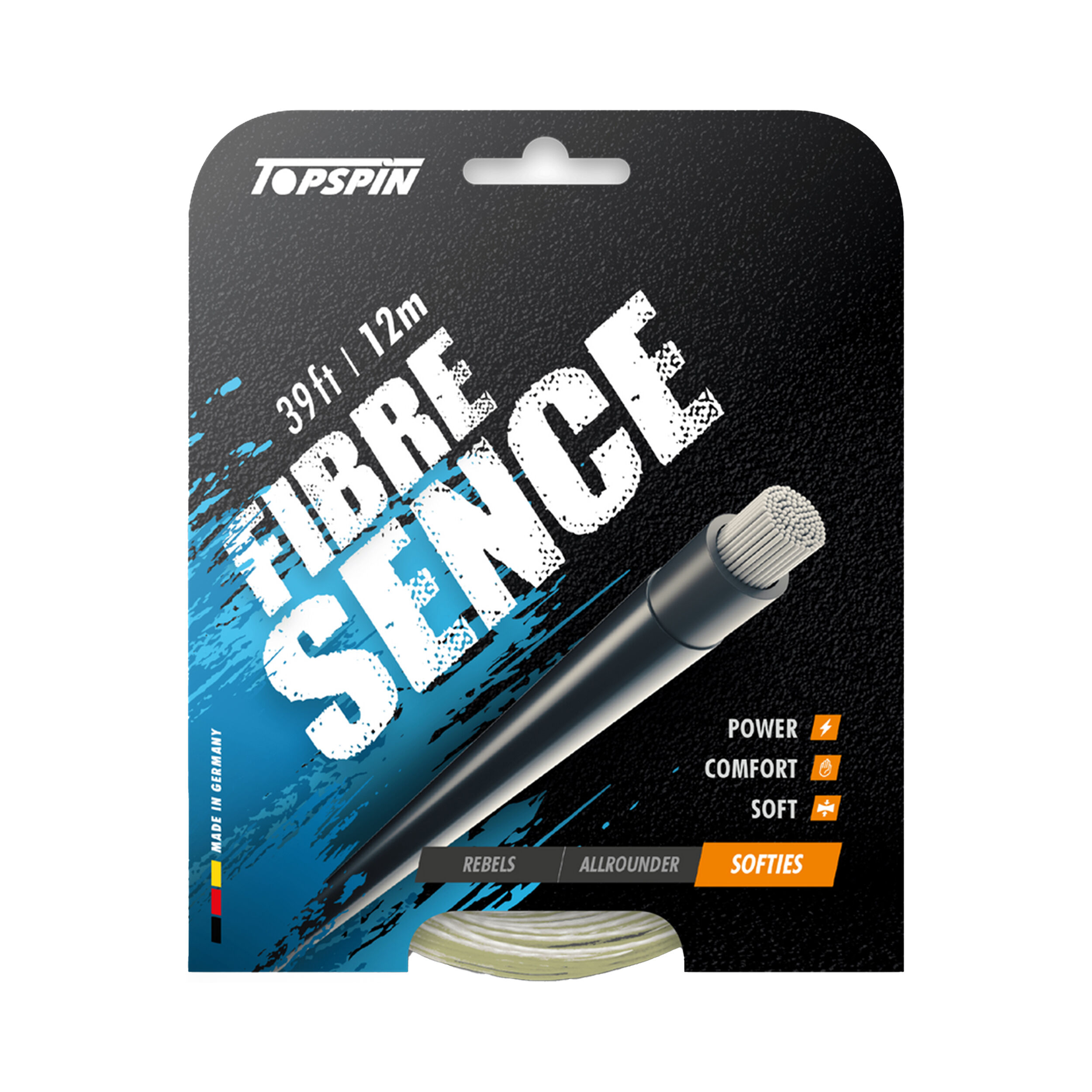Fibre Sence 12m Saitenset - Nude