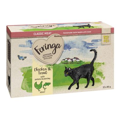 Sparpaket Feringa Classic Meat Menü Pouch 48 x 85 g