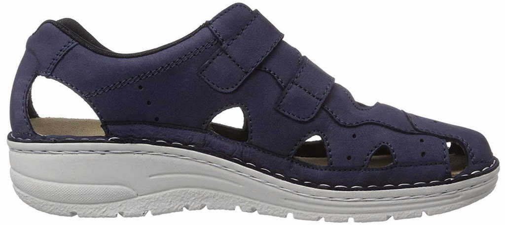 BERKEMANN Komfort Sandalen blau Slipper