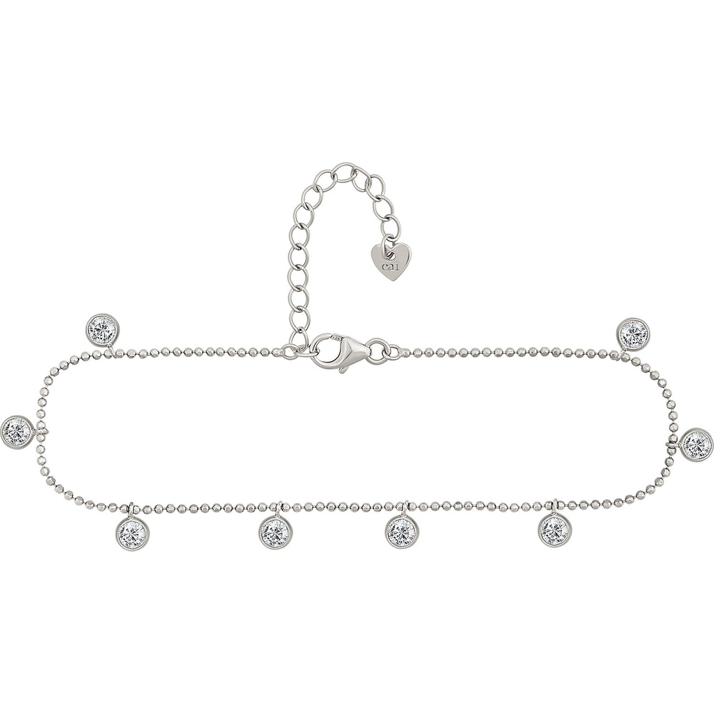caï Bracelet cheville 925 Argent Bracelet
