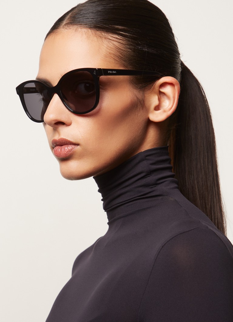 Ochelari de soare Prada PR22ZS polarizați cu lentile cat-eye