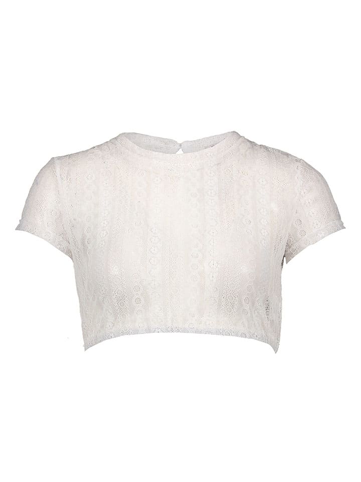 Turi Landhaus Dirndlbluse in Weiß günstig kaufen