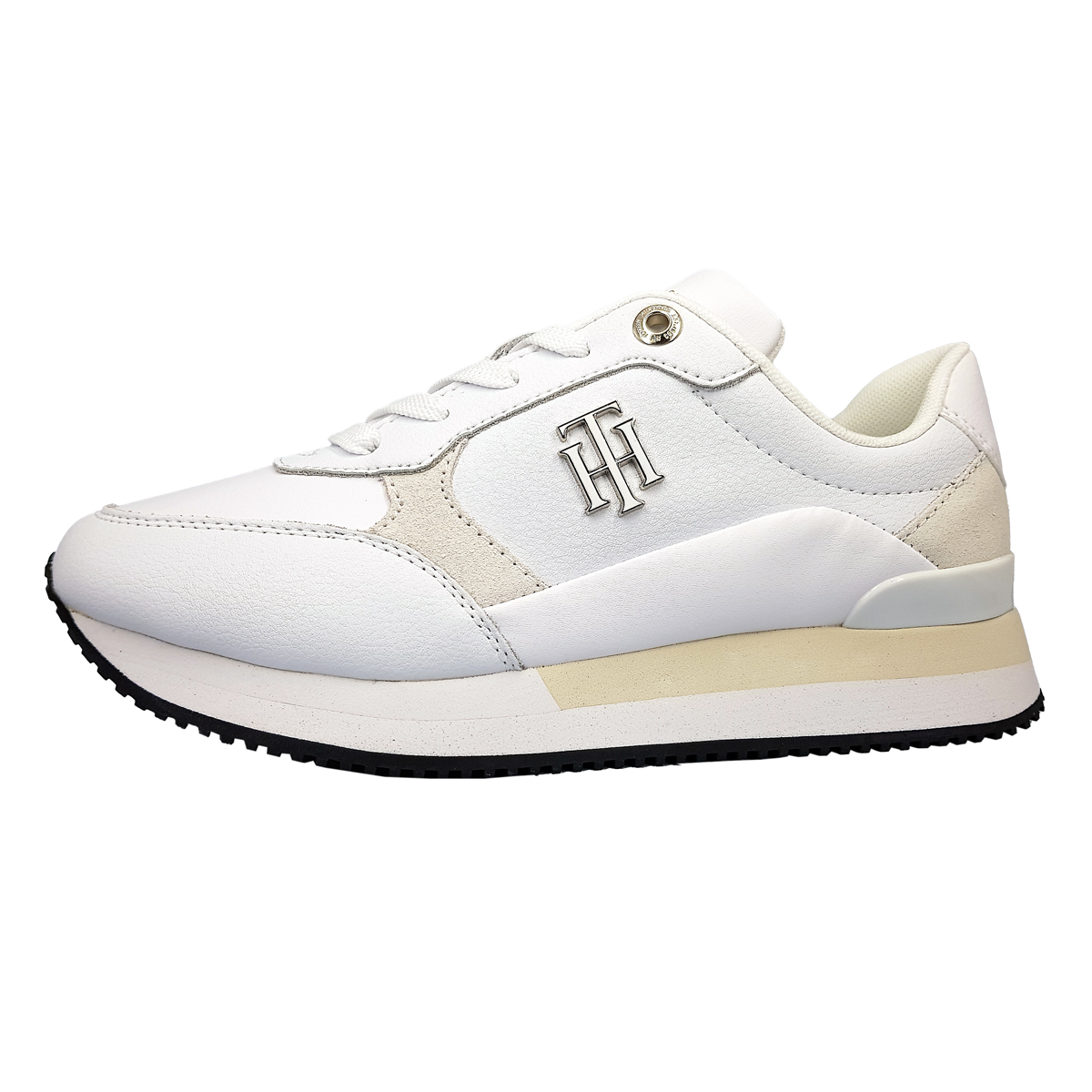 Tommy Hilfiger TH Emboss Metallic FW0FW06736 Weiß 0K6 white/ gold