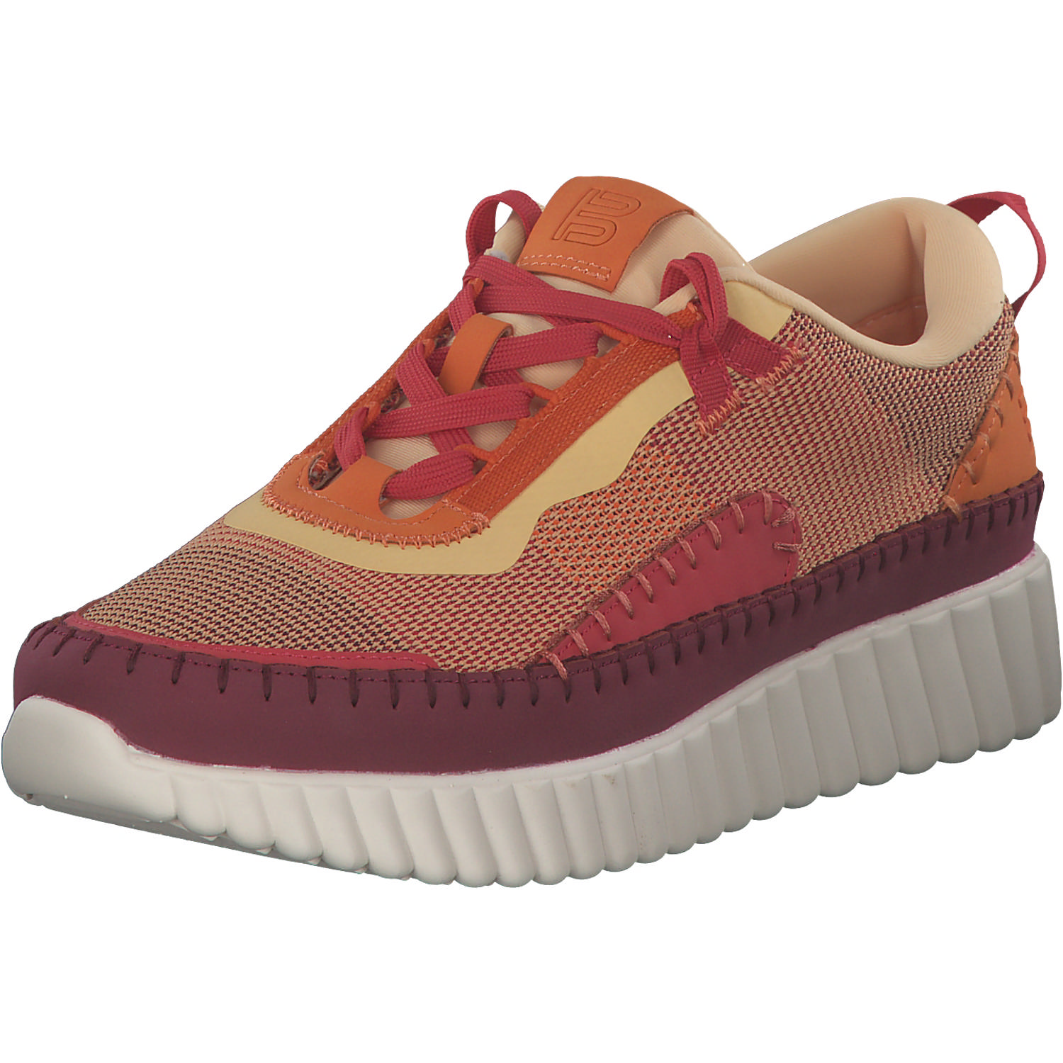 Bagatt Candice ADO01, Sneakers Low, Damen, rot multi
