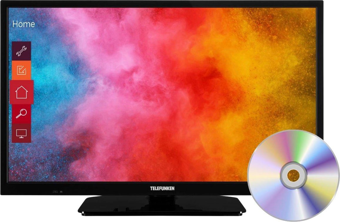 Telefunken L24H550M4DI LED-Fernseher (60 cm/24 Zoll, HD-ready, integrierter DVD-Player)