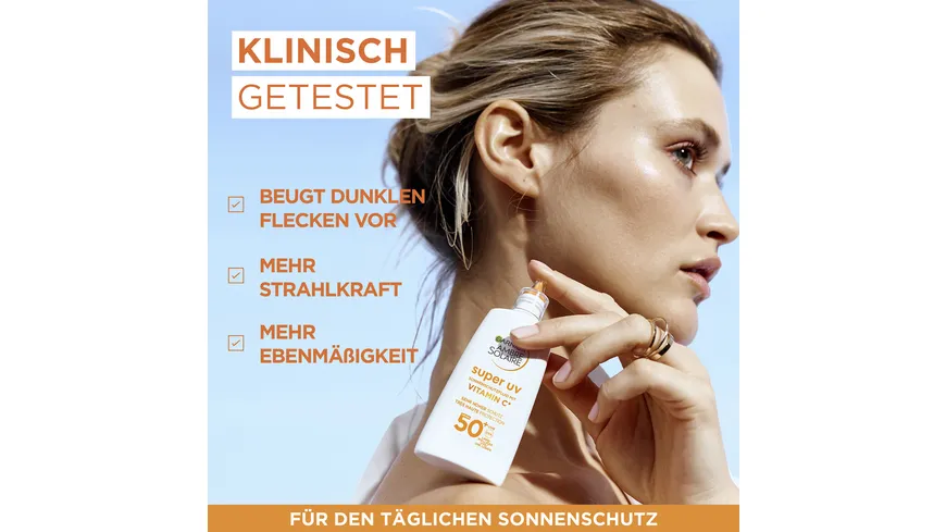 Garnier Ambre Solaire super UV Niacinamid Sonnenschutzfluid 40 ml
