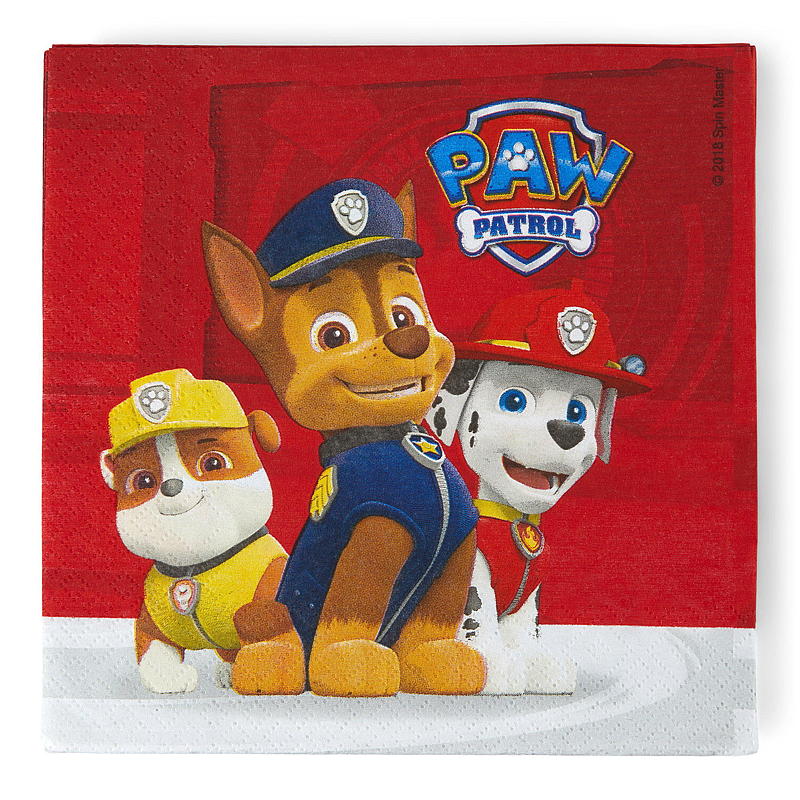 Serviett 20-pk Paw patrol