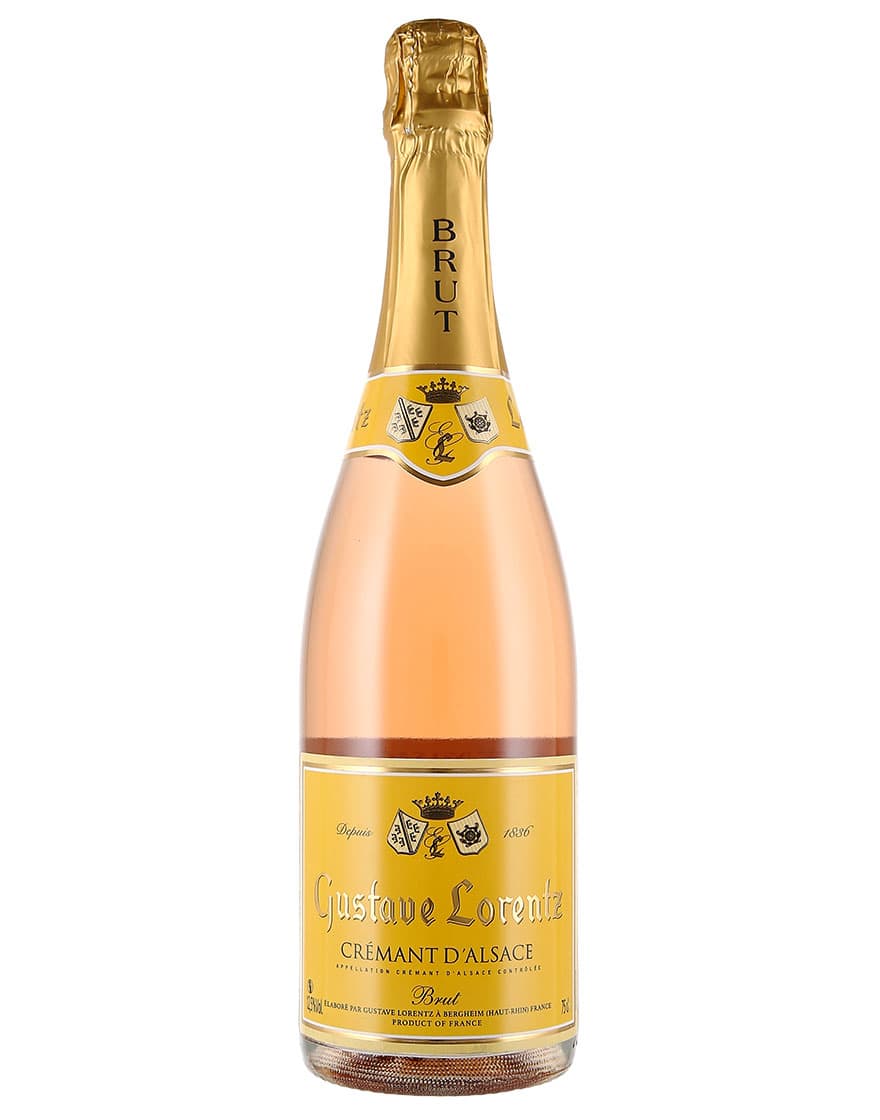 Crémant d'Alsace Brut Rosé AOC Gustave Lorentz 0,75 ℓ