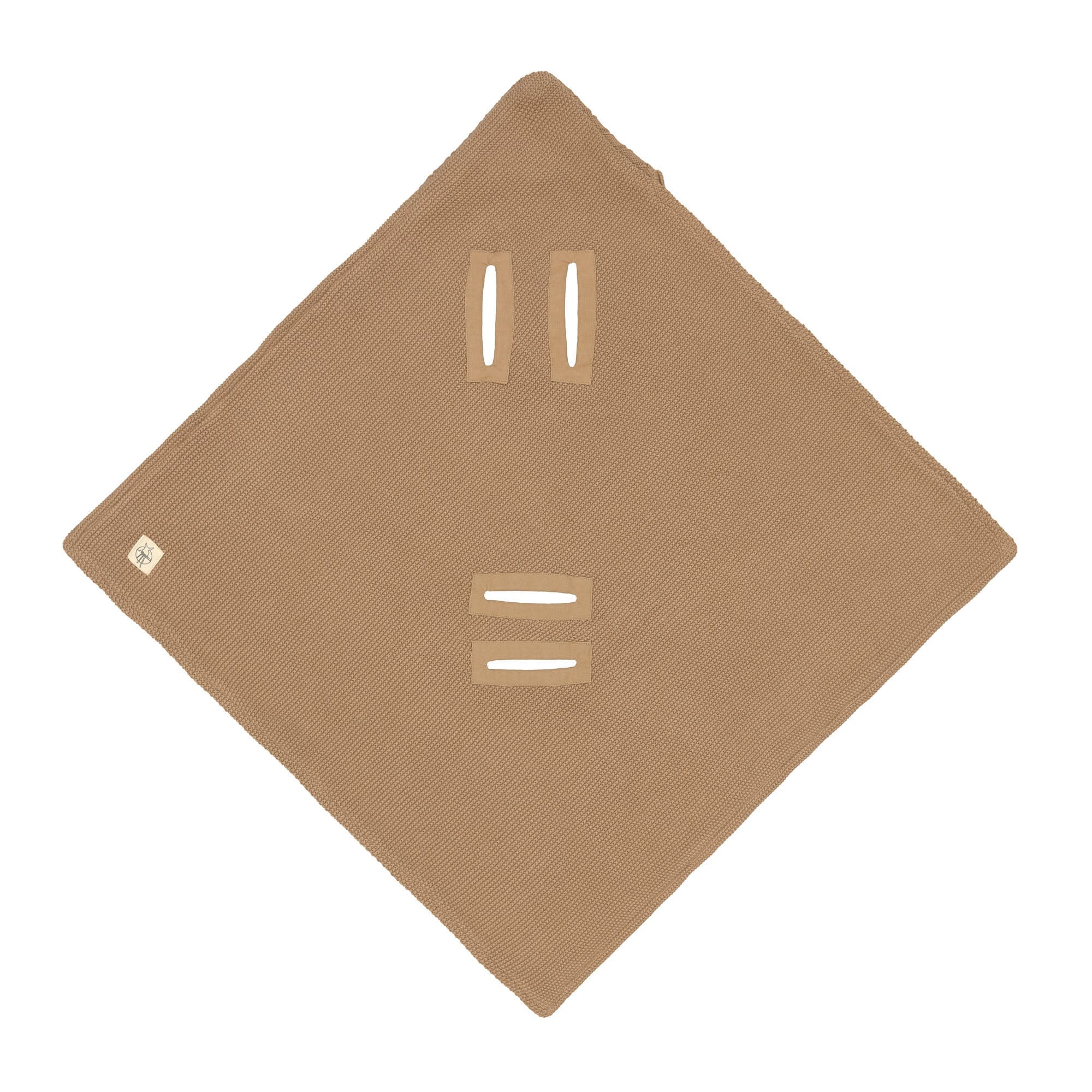 Einschlagdecke Baby - Bio Baumwolle, Sand