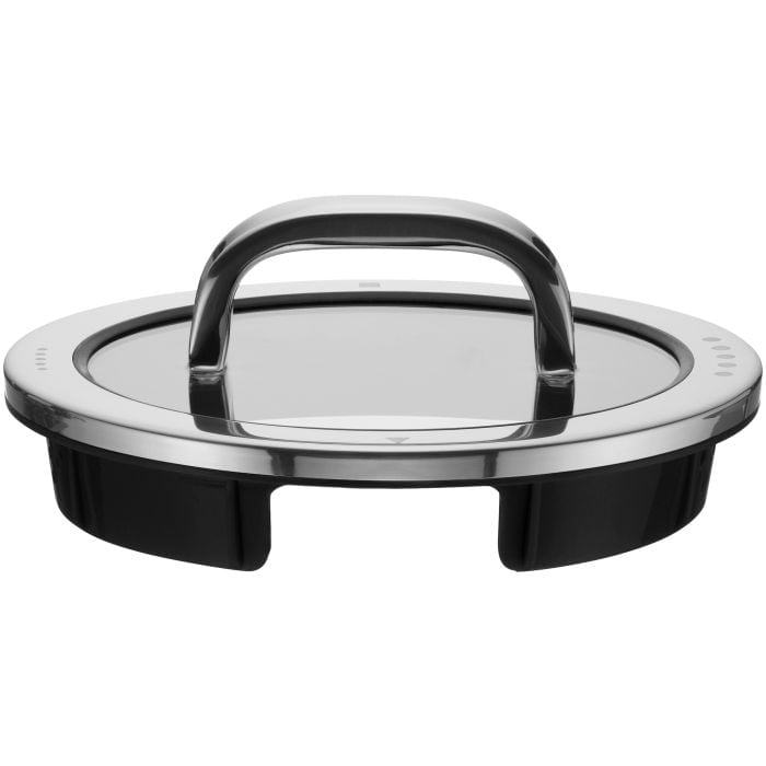 Function 4 Glasdeckel, Sonderedition Schwarz, 16 cm