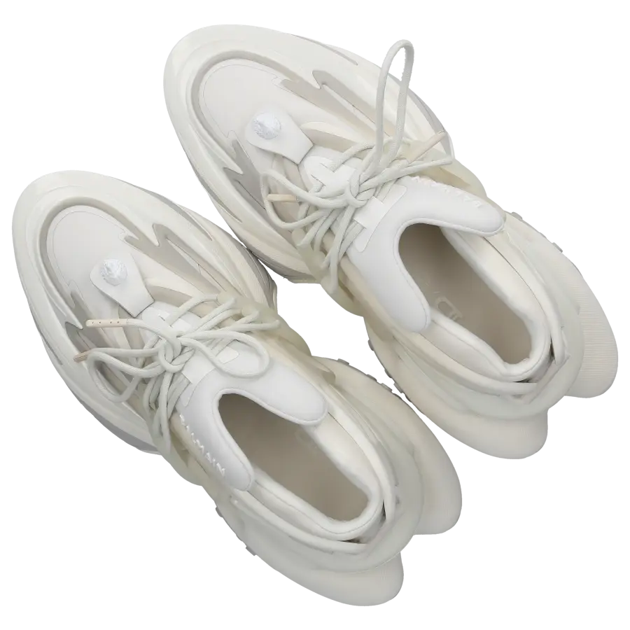 Balmain - Sneaker low Unicorn Textil - weiß