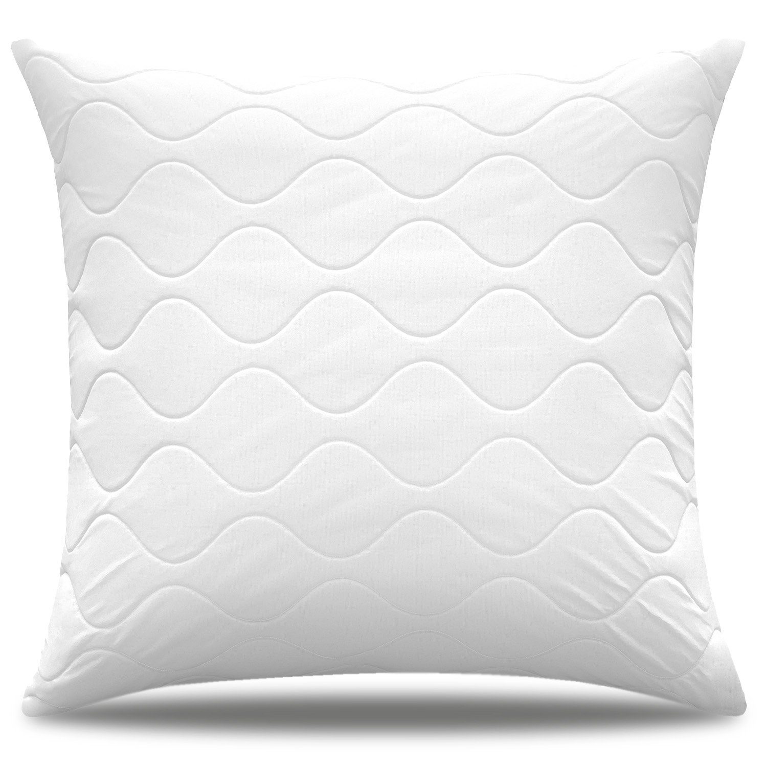 Kopfkissen Siebenschläfer Kopfkissen 80 x 80 und 40 x 80, Siebenschläfer, Füllung: Mikrofaserfüllung, Seitenschläfer, Rückenschläfer, Bauchschläfer
