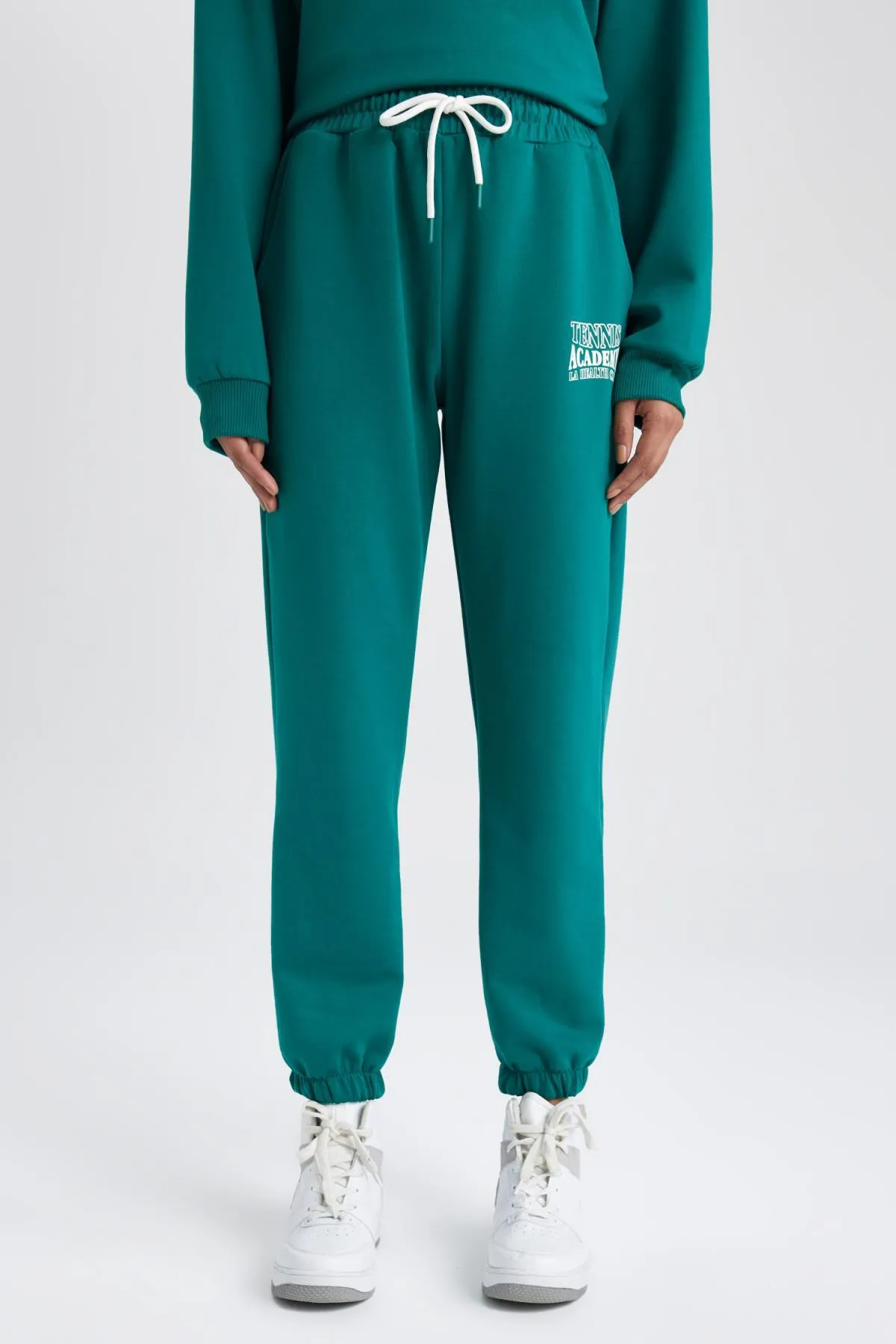 DeFacto  Passform: Standard-Fit-Jogger-Hose aus knöchellangem Skuba-Tauchstoff