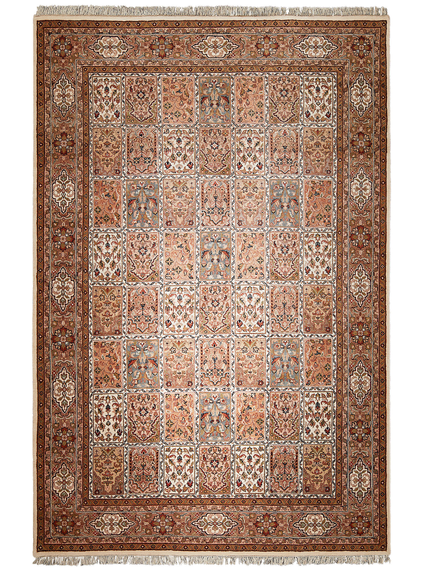 Jahidpur Bachtiar Orient-Teppich, Natur/Beige