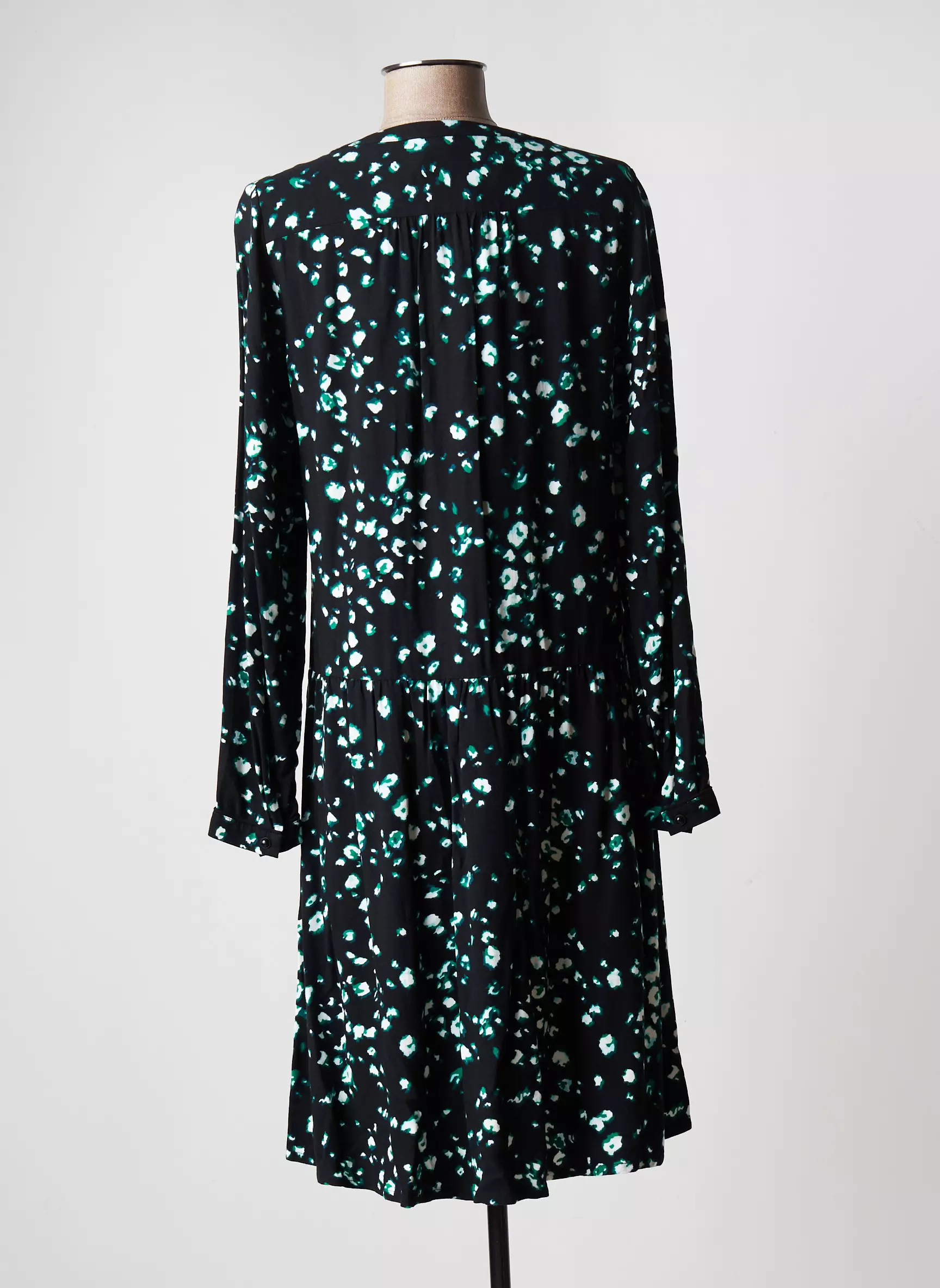 Sandwich Robes Mi Longues Femme couleur noir