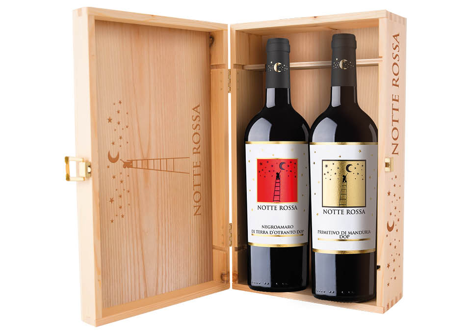 Primitivo di Manduria DOC, Negroamaro di Terra d'Otranto DOC Notte ...