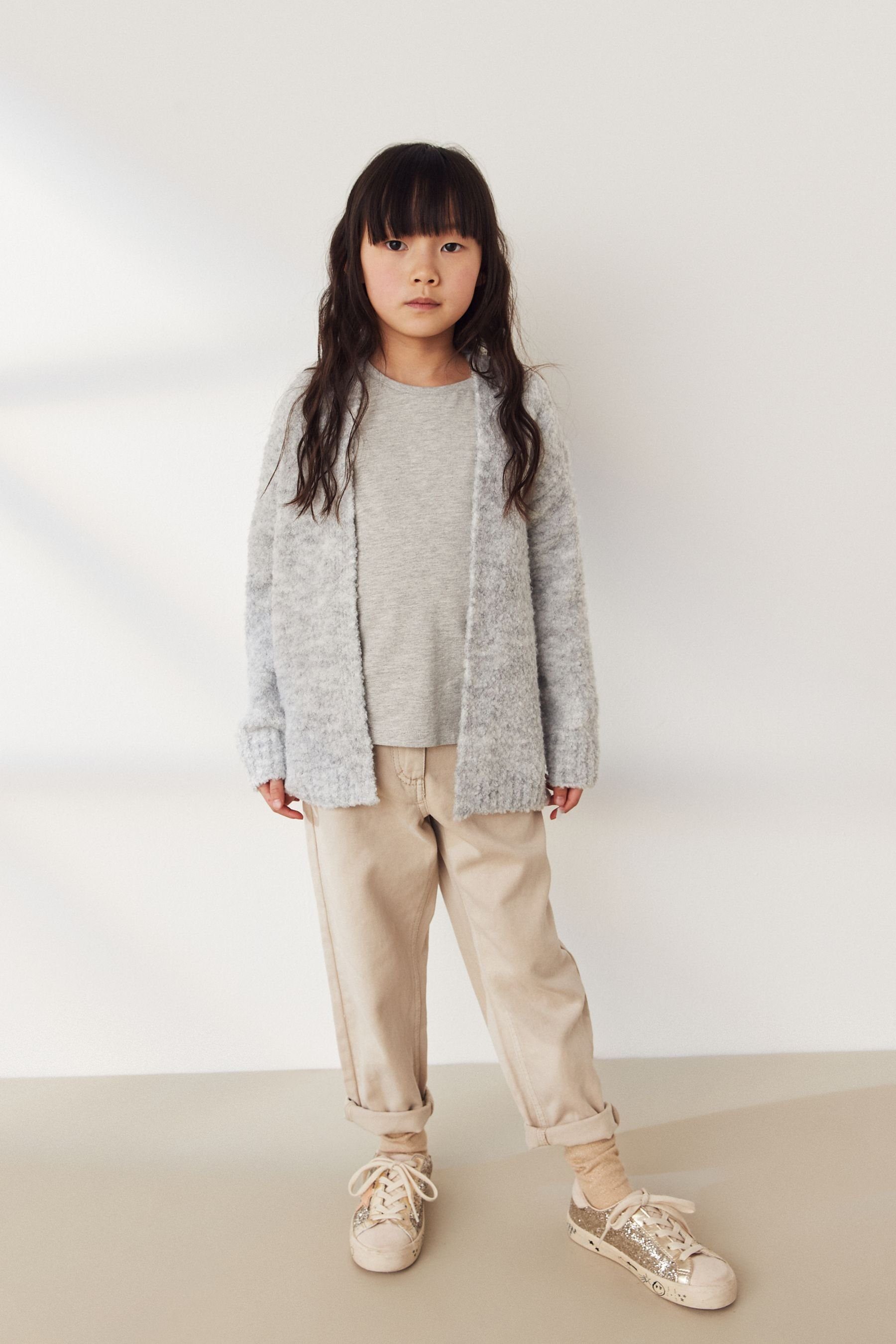 Next Strickjacke Bouclé-Strickjacke (1-tlg)