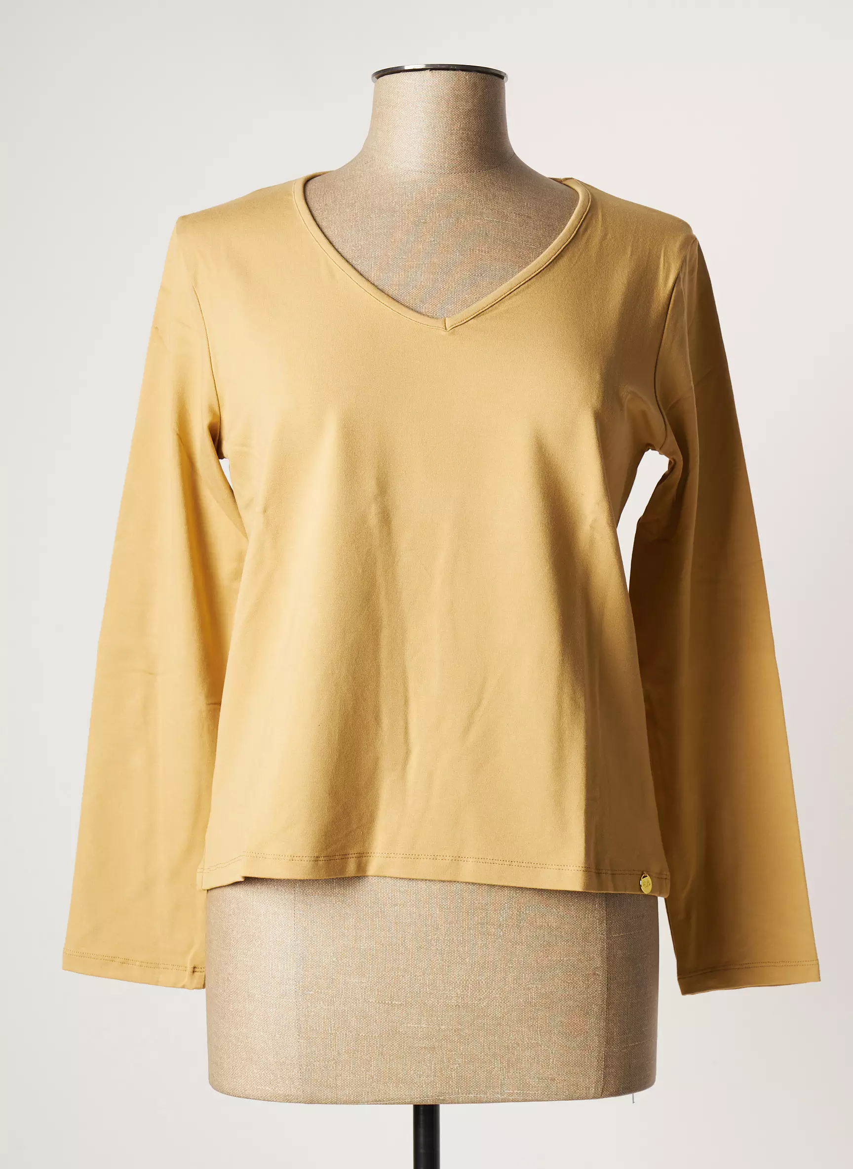 Paul Brial Tshirts Femme couleur jaune